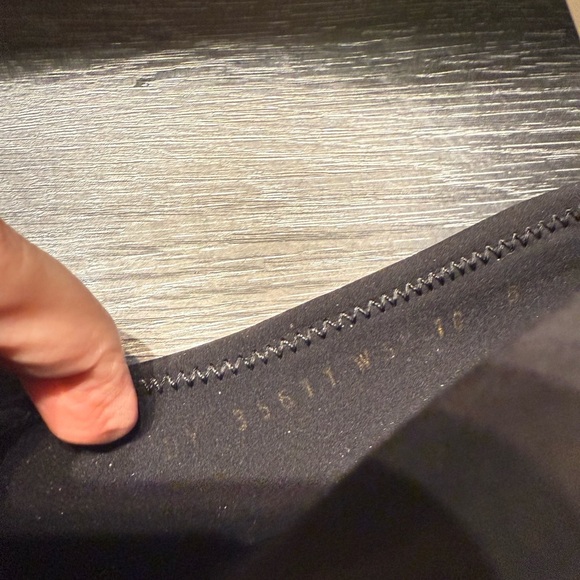 Salvatore Ferragamo Jet Black NELLA Nylon Wedge Loafer Size 10 - Picture 14 of 14